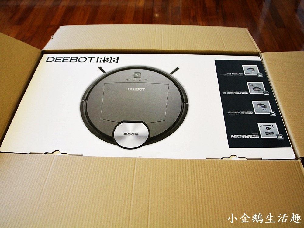 ECOVACS DEEBOT R98 雙機一體 清掃、拋光、吸塵、濕拖一次搞定