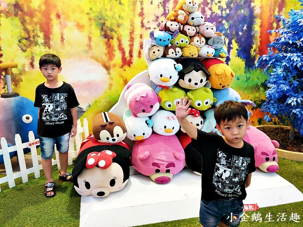 台中免費景點｜2017 Disney迪士尼TSUM TSUM 玩轉派對第2彈 大魯閣新時代(9/8-10/22)