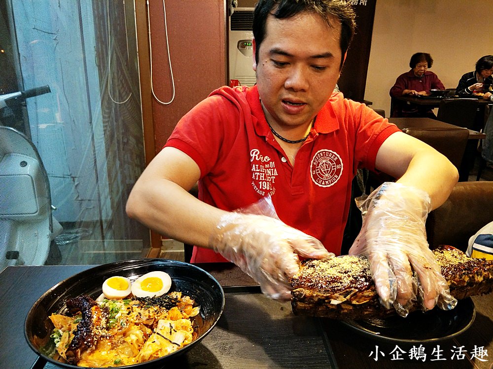 彰化美食。ㄨ麻尹日式蓋飯｜(文內贈獎)CP值破表的霸氣ㄨ魔爪肋排 超威的煎烤原塊牛定食 份量大又平價美味