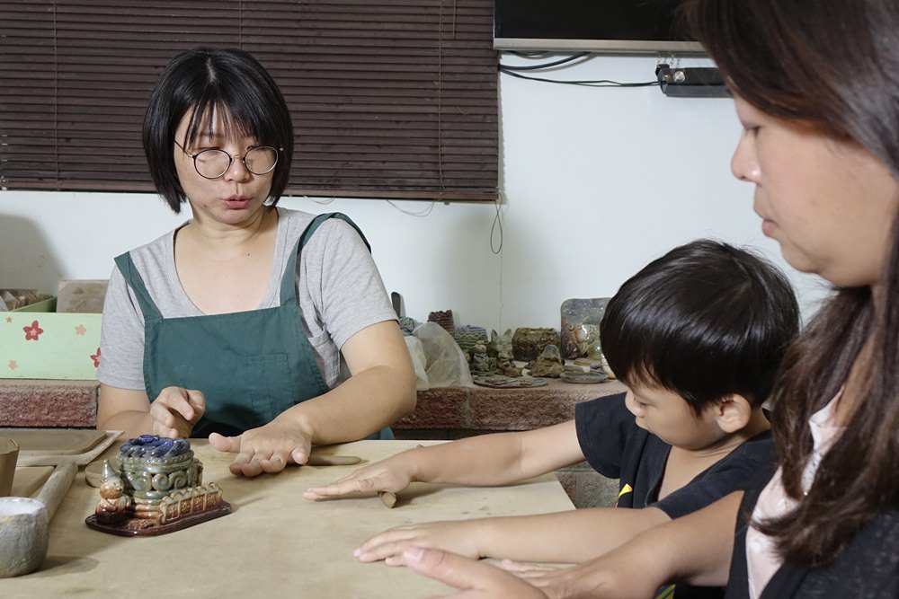 南投景點，活石窯，陶藝品，陶藝DIY