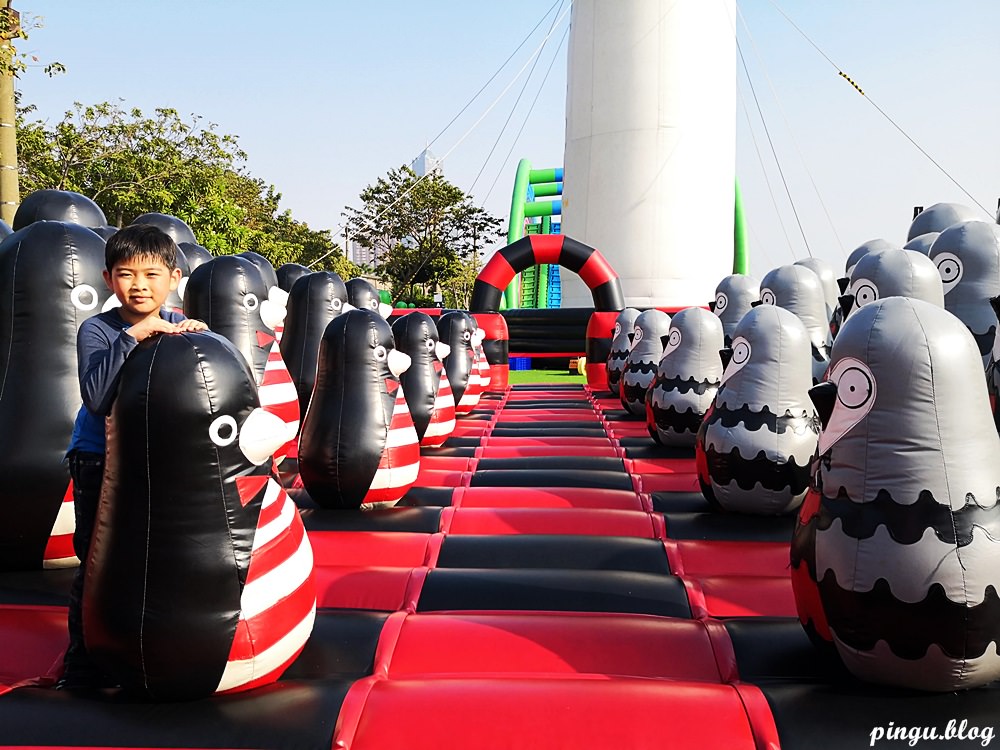 2019高雄展覽｜Art-Zoo 藝術動物園 15 座巨型動物氣墊樂園 奇幻彩虹中隱藏著19公尺溜滑梯的獨角獸 150,000球池的泡泡熊浴 讓小朋友完全放電