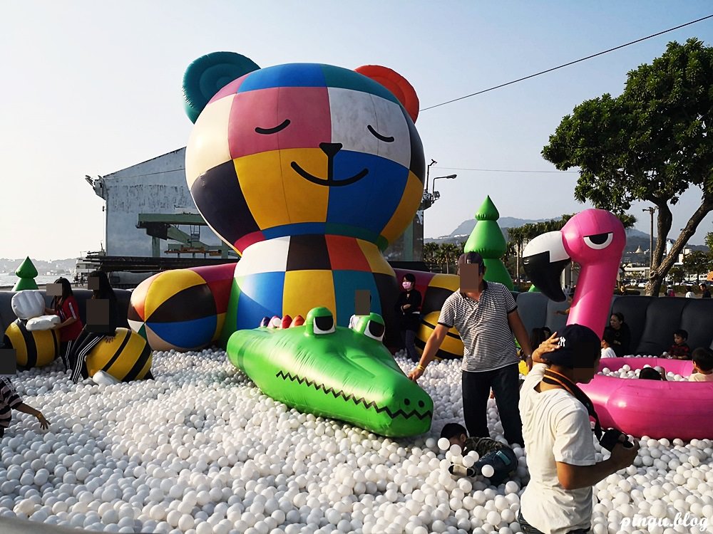 2019高雄展覽｜Art-Zoo 藝術動物園 15 座巨型動物氣墊樂園 奇幻彩虹中隱藏著19公尺溜滑梯的獨角獸 150,000球池的泡泡熊浴 讓小朋友完全放電