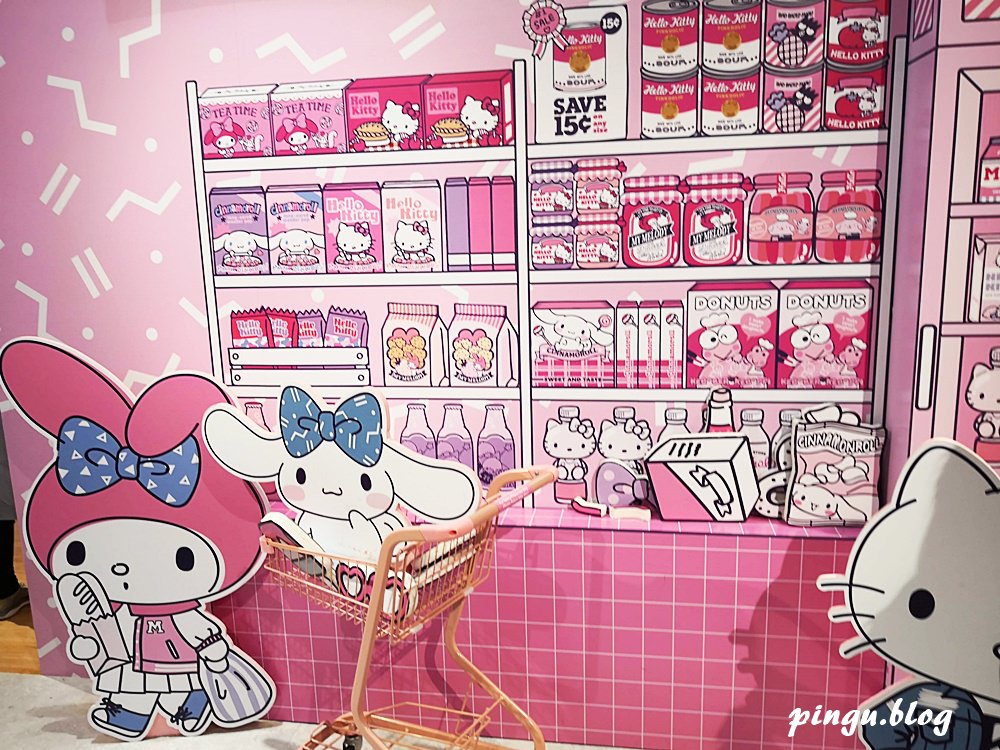 2019台北展覽｜三麗鷗Pinkholic 粉紅閨蜜期間限定店 免費粉嫩登場(2018/12/24~2019/4/07)