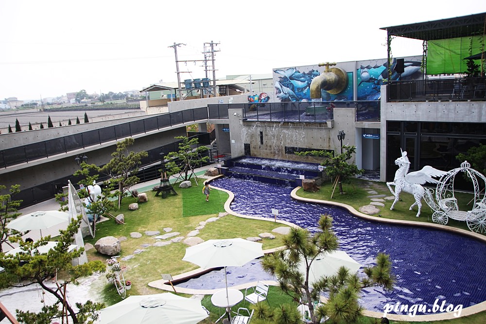 彰化景點｜水銡利觀光工廠 世界最大水龍頭絕對是最酷的IG打卡點 親子遊戲室/玩沙戲水/3D彩繪好好玩