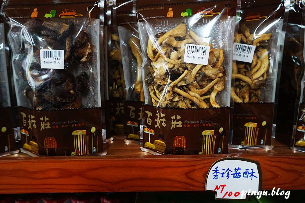 台中新社景點｜百菇莊太空包採菇體驗 菇類美食品嚐的好地方