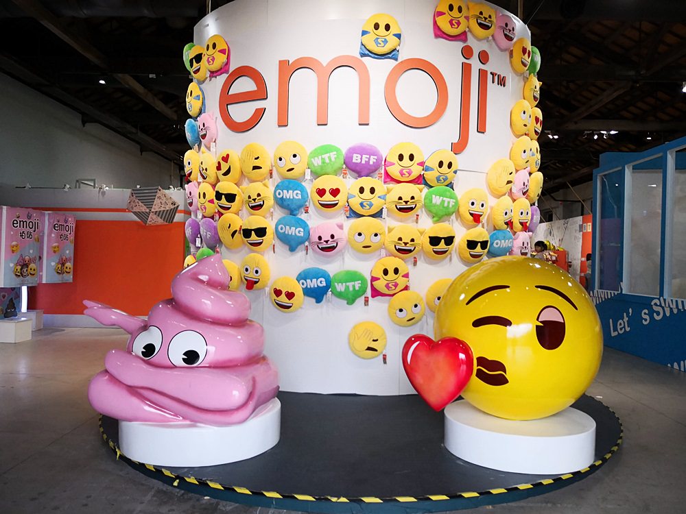 2019高雄展覽｜emoji表情符號放暑假 免費入場 表情符號球池超卡哇伊(2019/06/08~09/18)