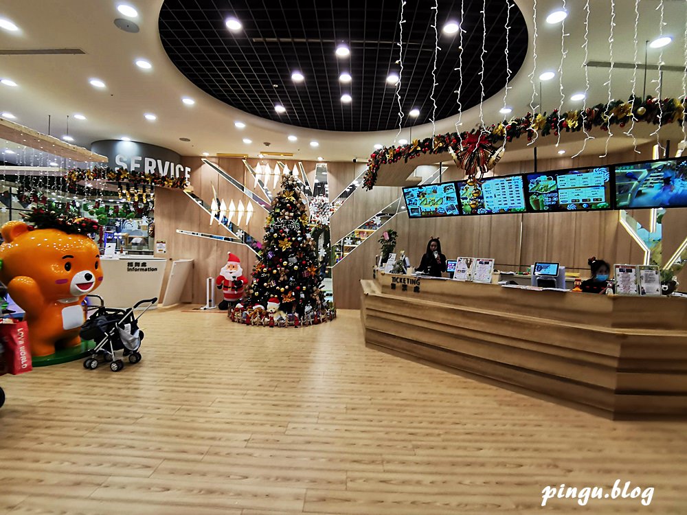 台中樂米樂園｜充滿聖誕節歡樂氛圍的600坪室內遊戲室 百萬球池/恐龍沙坑/超市百貨/汽車總動員 靜態動態一次滿足