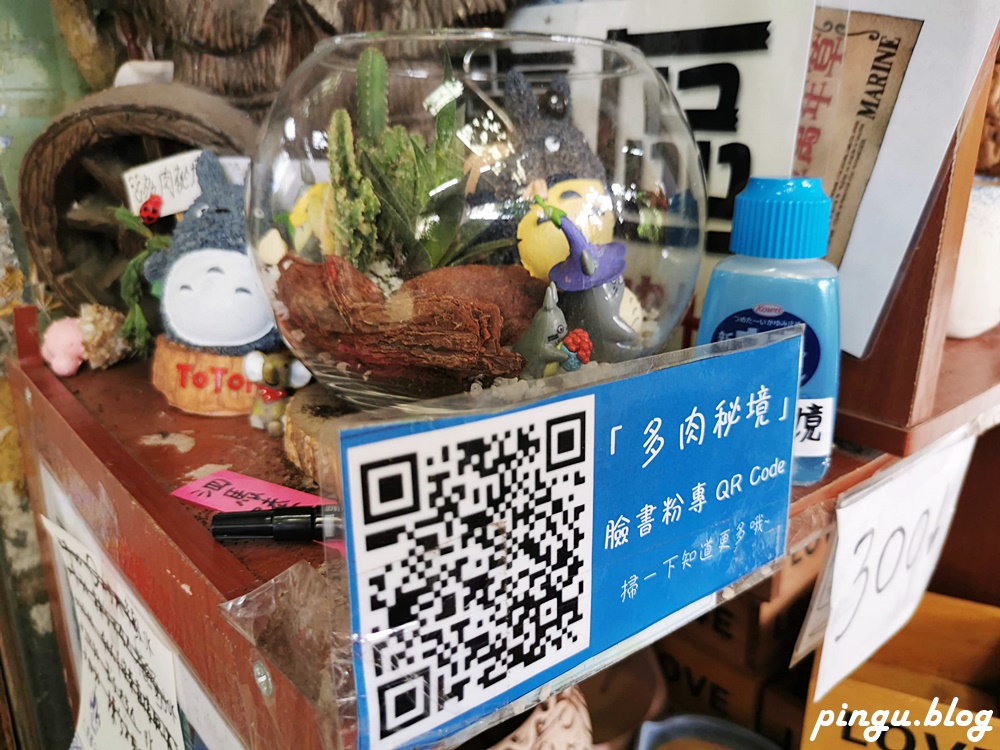 南投景點｜多肉秘境 夢幻泡泡屋 水藍色地球 療癒多肉小盆栽DIY