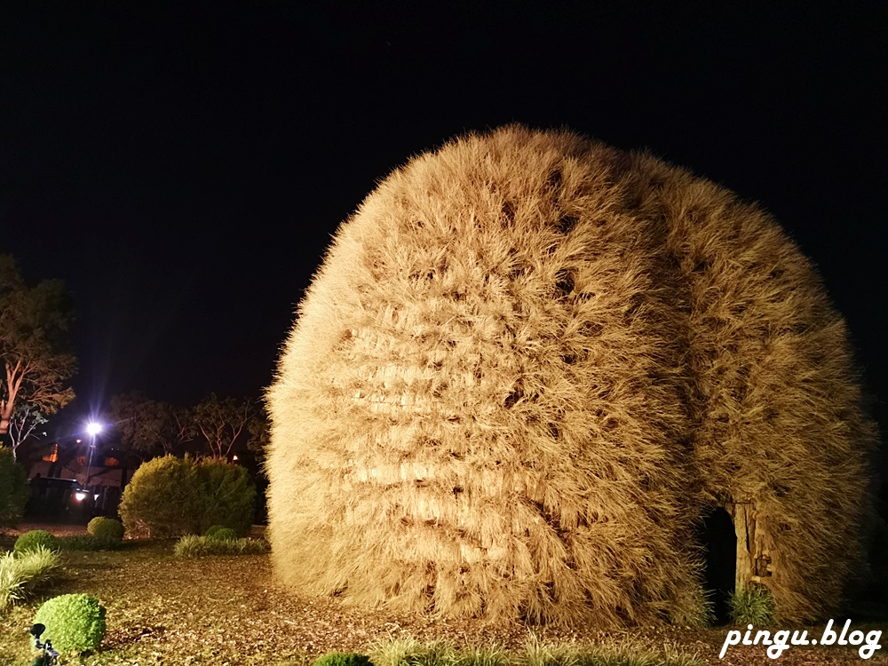 彰化景點｜甲月娘來野餐 彰化永靖成美文化園區中秋活動 種籽地景藝術搭配燈光秀魅力十足