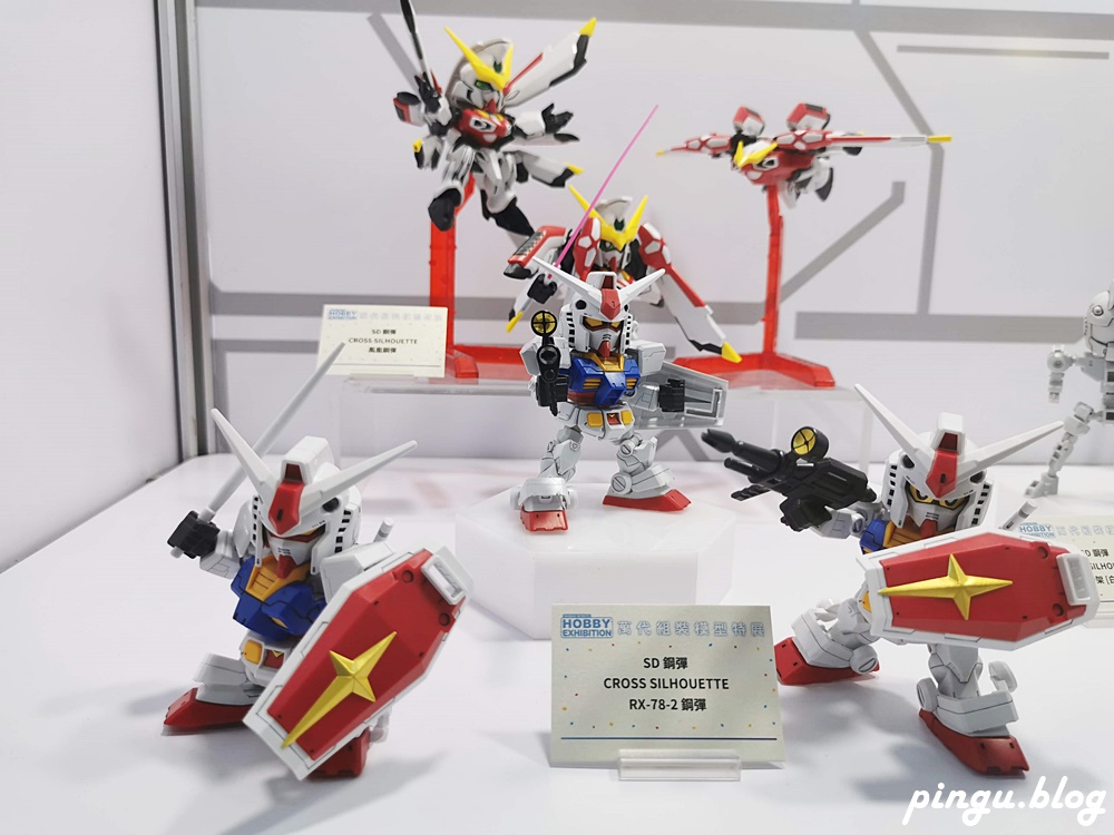 台北展覽｜免費入場 3公尺高RX-78-2鋼彈半身立像 萬代組裝模型特展 (2020/10/09~10/18)