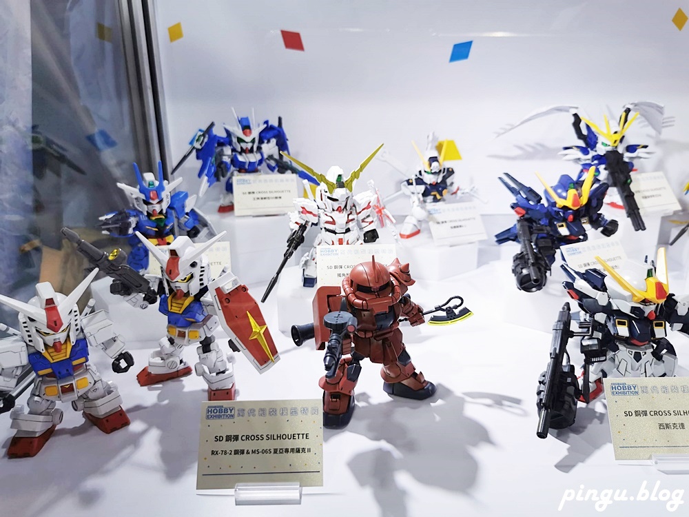 台北展覽｜免費入場 3公尺高RX-78-2鋼彈半身立像 萬代組裝模型特展 (2020/10/09~10/18)