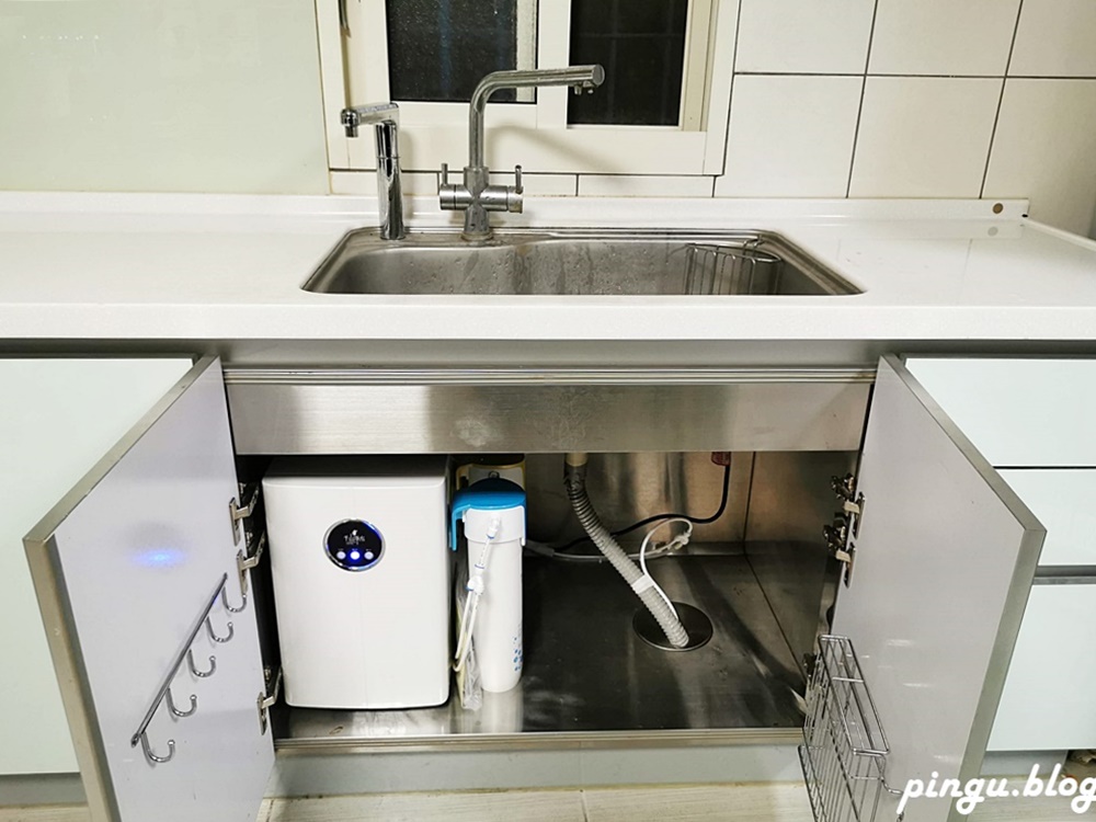 櫥下型飲水機推薦｜千山淨水TK-6000廚下型冰溫熱觸控飲水機，想喝水隨開隨飲
