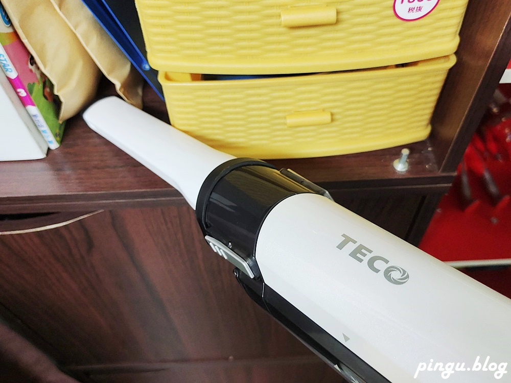 TECO東元Slim輕淨強力吸塵器XJ1809CBW 輕巧無線吸塵器推薦