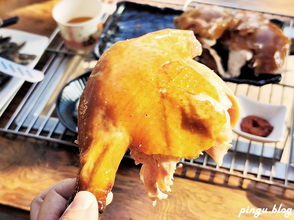 小雅同學 本味烤雞｜美味脆皮烤雞 20小時處理8道手續 獨家沾醬一雞兩吃