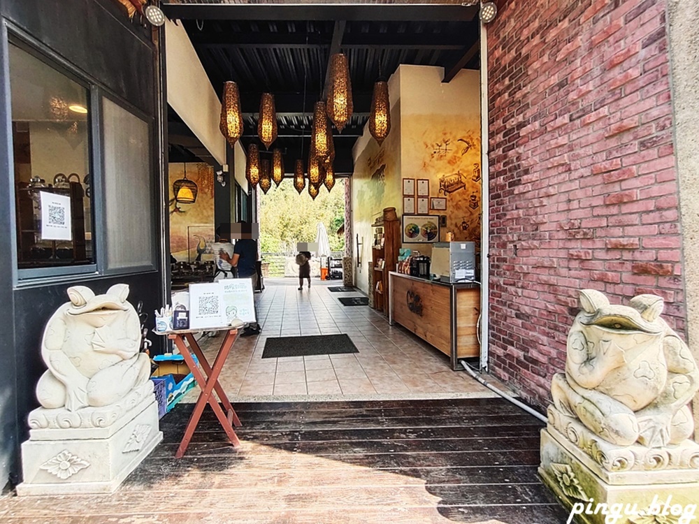 竹東莫內咖啡｜新竹美食 峇里島風景觀餐廳 南洋渡假下午茶