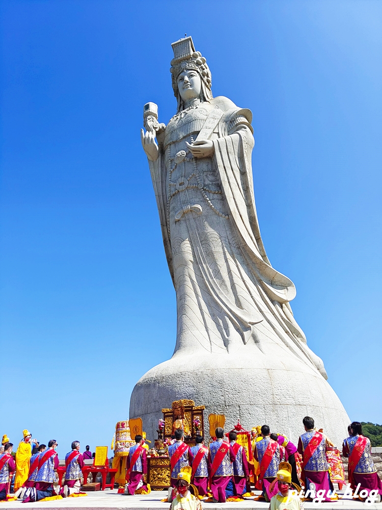 馬祖秋慶媽祖昇天祭｜全世界最大的媽祖巨神像佑眾生 鑽神轎走祈福坑道保平安