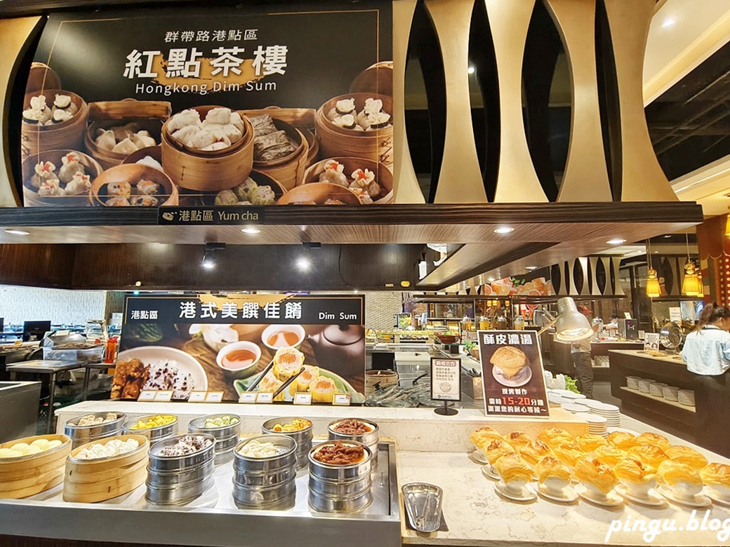 潮港城太陽百匯｜台中Buffet吃到飽推薦 釜山海鮮季開跑 四人同行送巨無霸檸檬泰國蝦 百道料理無限供應 螃蟹/海鮮/牛排/日式料理CP值超高