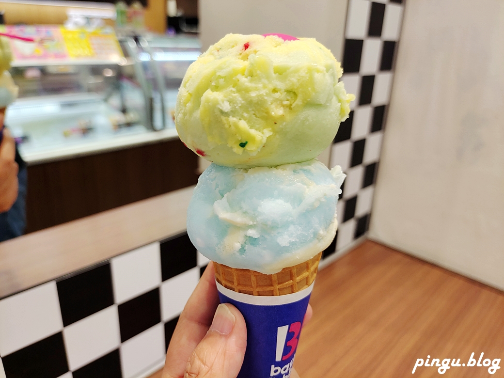 東京池袋美食｜baskin robbins皮卡丘冰淇淋 31冰淇淋 サーティワン アイスクリーム 池袋店