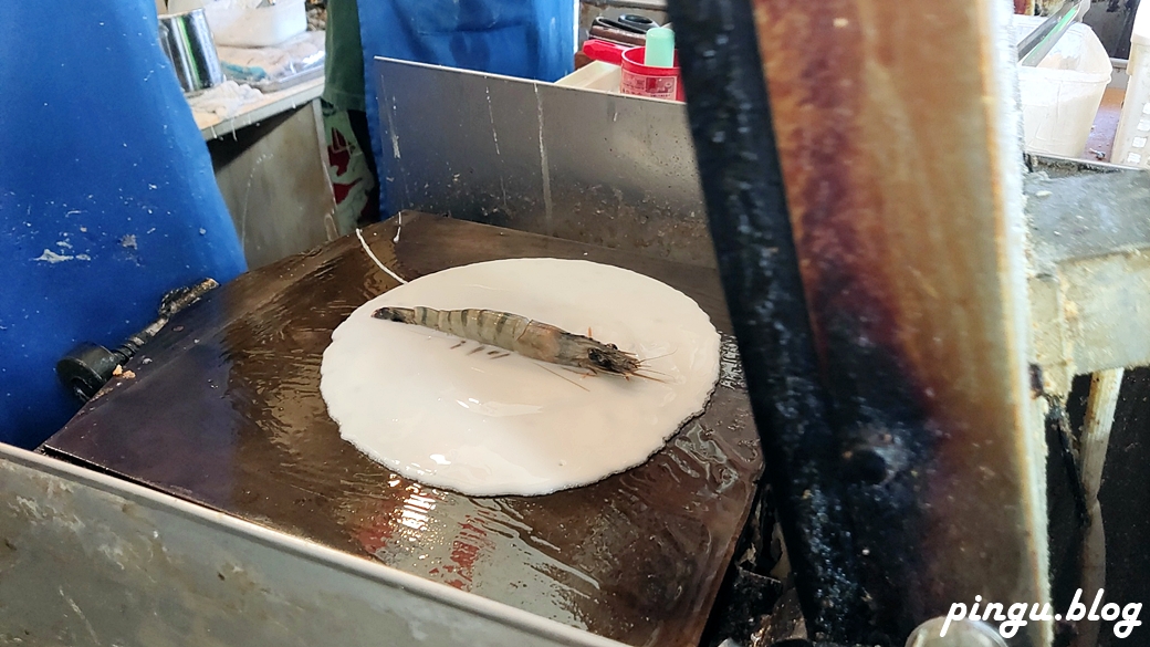 東京築地美食｜江の島丸焼きたこせんべい 比臉大的仙貝章魚餅/仙貝蝦餅