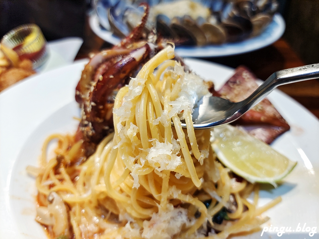 諾諾索Non Lo So義式料理｜一中浮誇系餐廳 麵是配菜蛤蠣才是主餐