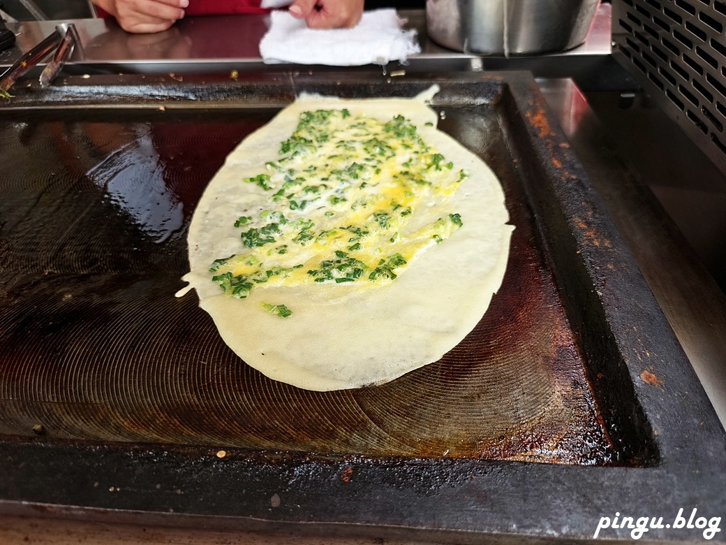 明倫蛋餅｜傳統古早味粉漿蛋餅 軟Q的好滋味