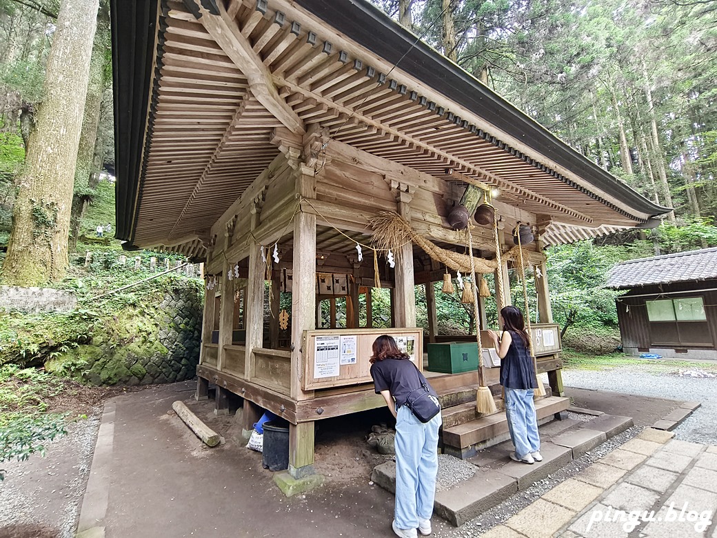 日本熊本景點｜上色見熊野座神社 充滿能量的神祕神社 人氣動畫螢火之森場景