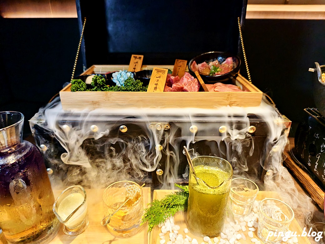 山鯨本家．HONKE｜奢華和牛饗宴 台中西屯高檔燒肉推薦 免費和服體驗