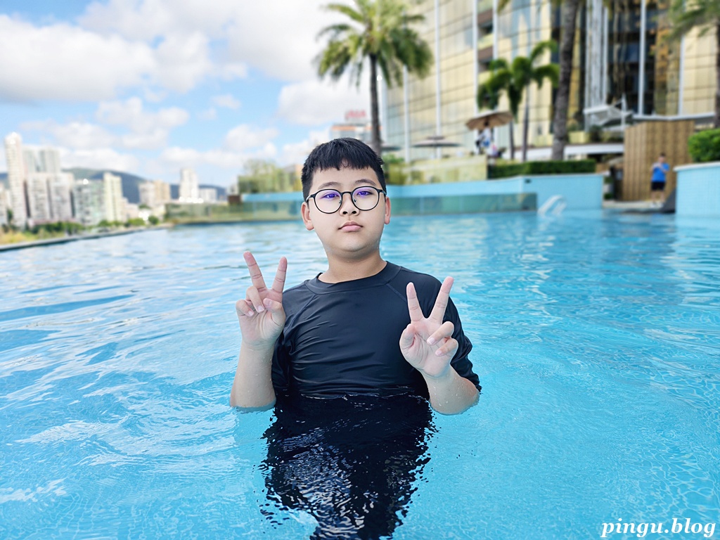 YOHO 金銀島名勝世界酒店｜澳門無邊際泳池 湖畔奢華住宿 11歲以下孩童不佔床免費與大人同住