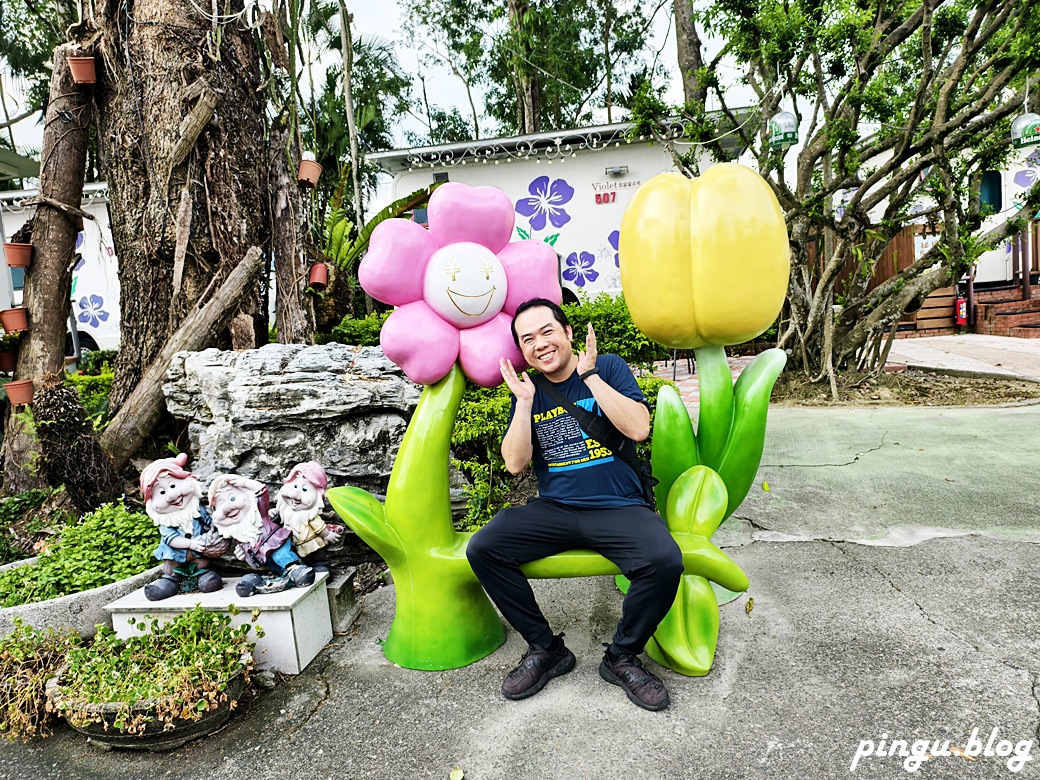 詩情花園渡假村｜隱身在嘉義山腳下的夢幻花園露營天堂