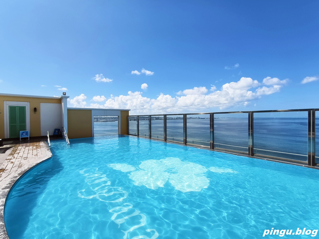 Vessel花苑沖繩飯店｜美國村海景第一排 18歲以下免費入住 早餐豐盛又有海景大浴場太享受～