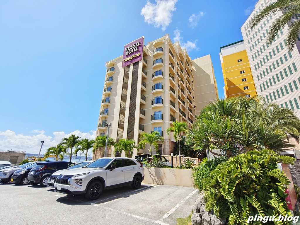Vessel花苑沖繩飯店｜美國村海景第一排 18歲以下免費入住 早餐豐盛又有海景大浴場太享受～