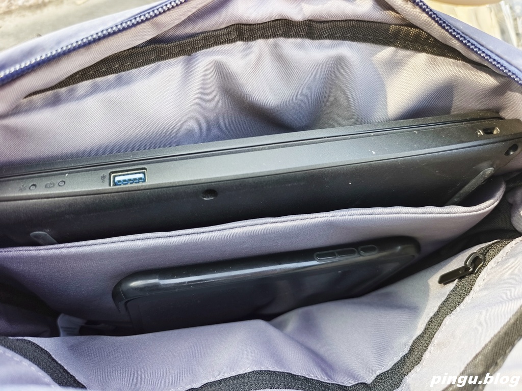 Targus電腦包｜16” Terra 3-in-1 Totepack - Blue 時尚與機能一次滿足 手提/斜背/後背三合一包款