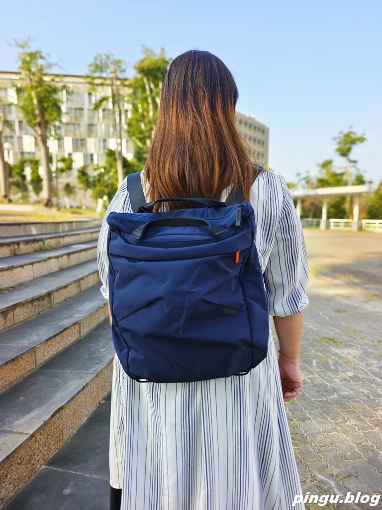 Targus電腦包｜16” Terra 3-in-1 Totepack - Blue 時尚與機能一次滿足 手提/斜背/後背三合一包款